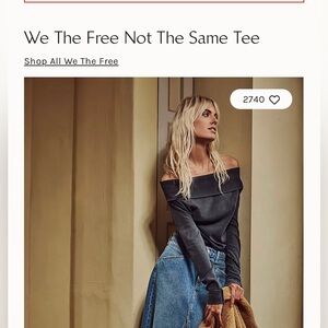 We the free not the same tee